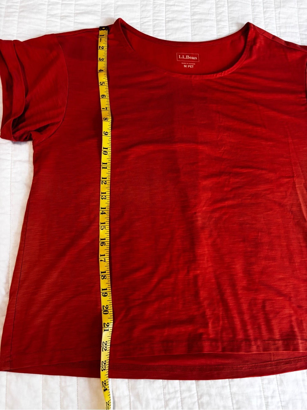 NWOT LLBEAN Camden Hills Tee - Picture 3 of 5